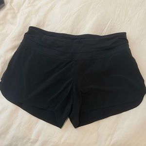 Black lululemon shorts